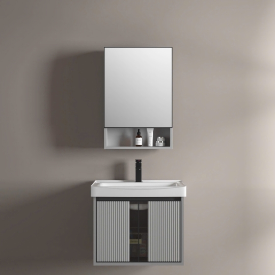 Tủ Lavabo nhôm mini T2207B