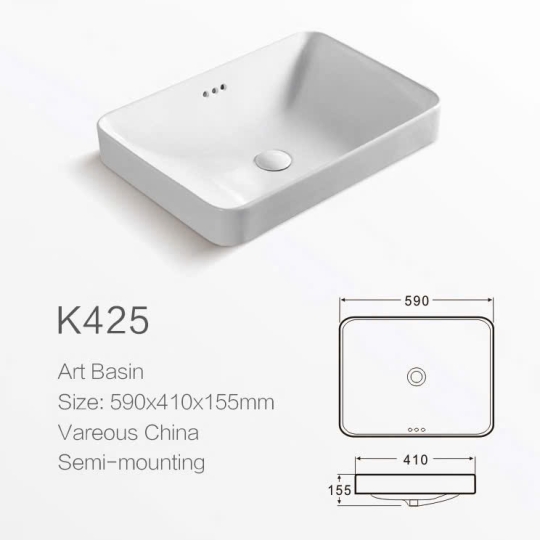 Lavabo đặt bàn K425