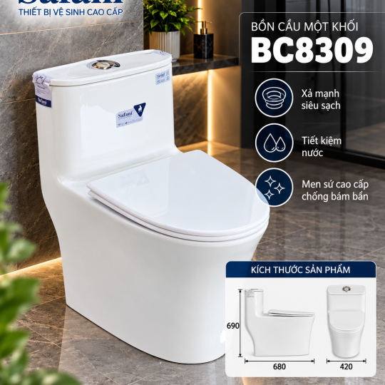 Bồn cầu SA 8309