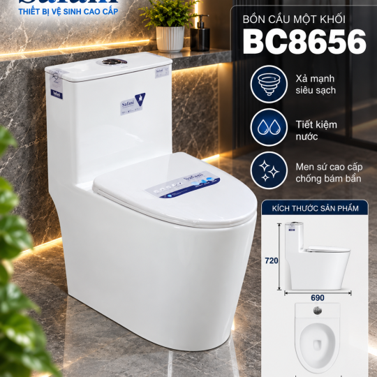 Bồn cầu SA 8656
