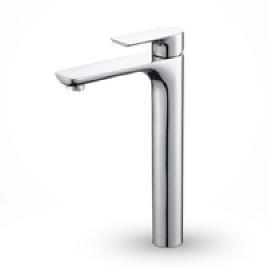 Vòi lavabo nóng lạnh đồng mạ crom 3 tấc bóng LB613