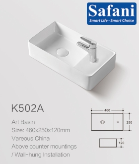 Lavabo treo tường K502A