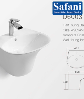 Lavabo treo tường D6003