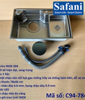 Chậu rửa inox 304 C94-7846