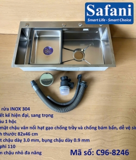Chậu chén inox 304 C96-8246