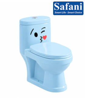 Bồn cầu em bé xanh dương 1616C (XD)