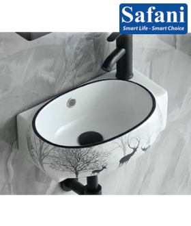 Lavabo góc treo tường SA5021