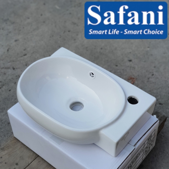 Lavabo góc treo tường SA5097