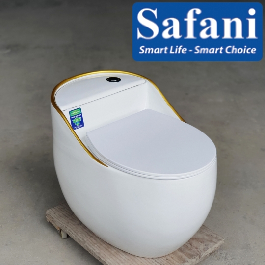 Bồn cầu trứng 1 khối SA9247