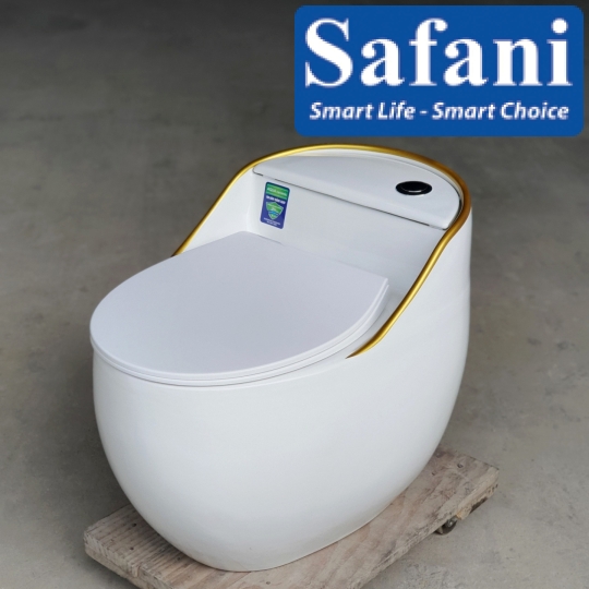 Bồn cầu trứng 1 khối SA9247