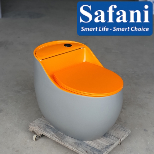 Bồn cầu trứng 1 khối SA9274