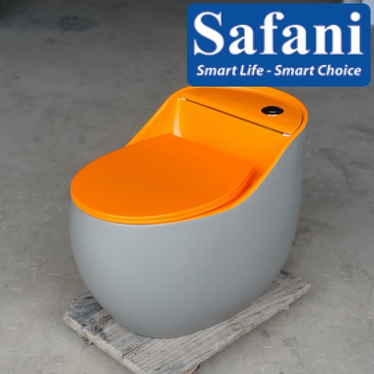 Bồn cầu trứng 1 khối SA9274