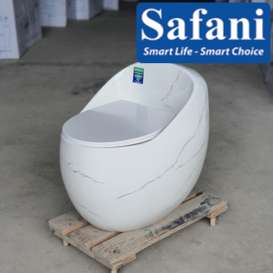 Bồn cầu trứng 1 khối SA9268VD