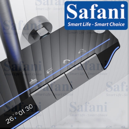 Sen cây phím đàn hiển thị nhiệt độ kết hợp đèn led 8234