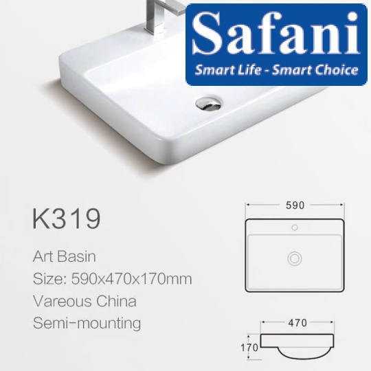 Lavabo đặt bàn K319