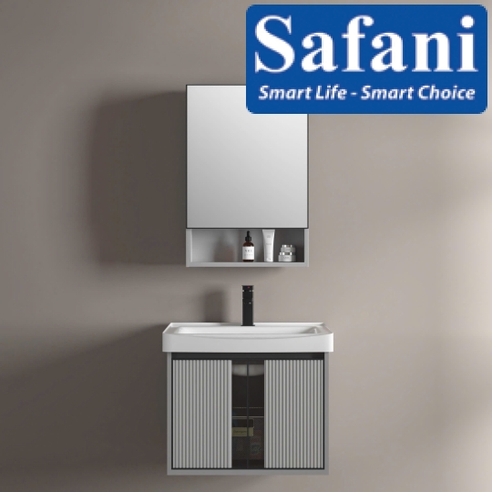 Tủ Lavabo nhôm mini T2207B