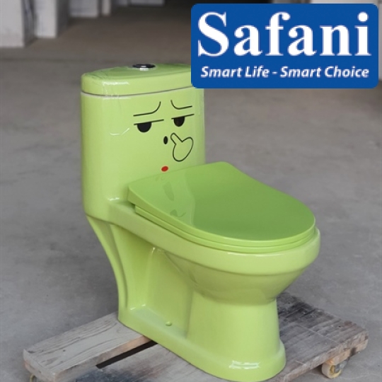 Bồn cầu em bé xanh lá 1616C (XL)