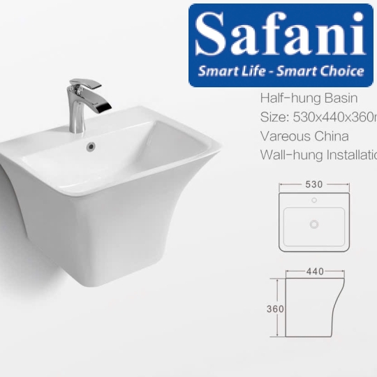 Lavabo treo tường D6002