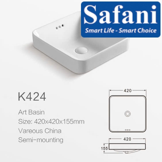Lavabo đặt bàn K424