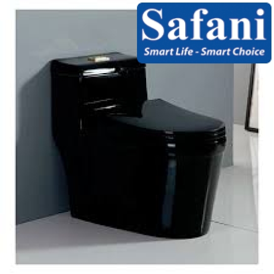 Bồn cầu 1 khối đen bóng SA9267