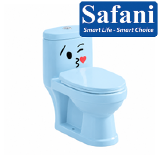 Bồn cầu em bé xanh dương 1616C (XD)