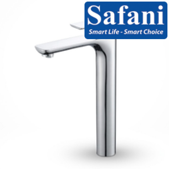 Vòi lavabo nóng lạnh đồng mạ crom 3 tấc bóng LB613