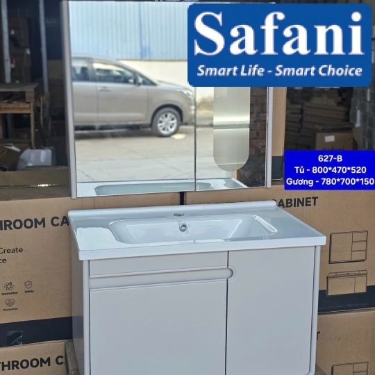 Tủ Nhựa Cao Cấp PVC Đặc SA627B