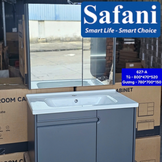 Tủ Nhựa Cao Cấp PVC Đặc SA627A