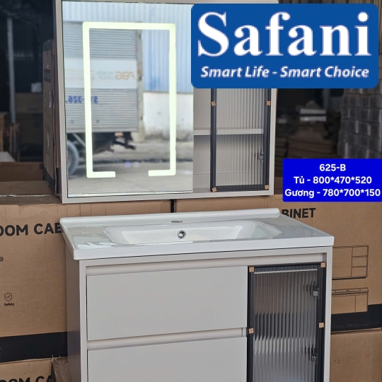 Tủ Nhựa Cao Cấp PVC Đặc SA625B