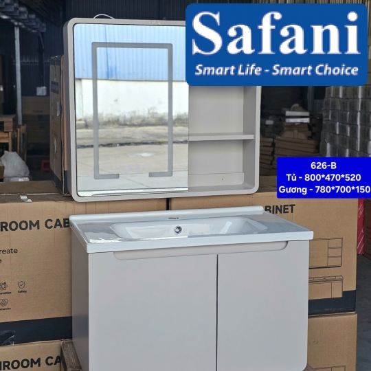 Tủ Nhựa Cao Cấp PVC Đặc SA626B